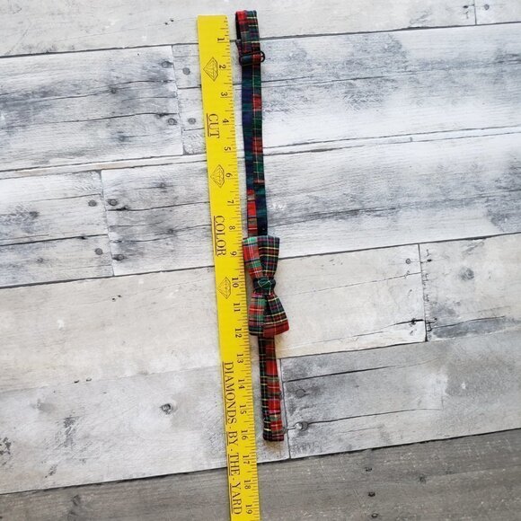 Youth Plaid Bow Tie - Picture 5 of 6